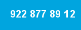 922 877 89 12